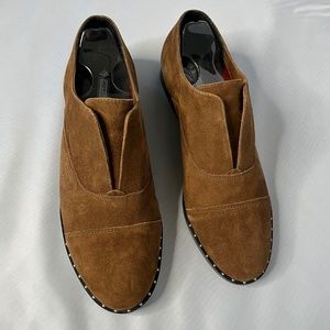 Musse & Cloud Ella Women's Brown Suede Oxford Size 10